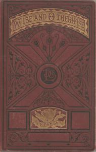 Original cover for Wise and Otherwise by Isabella Alden