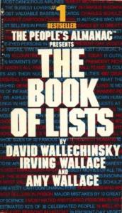 Cover The Book of Lists